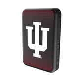 Indiana University Hoosiers Linen Wireless Mag Power Bank