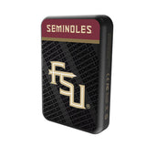 Florida State University Seminoles Athletic Wordmark Endzone Plus Wireless Mag Power Bank