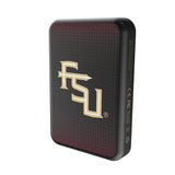Florida State University Seminoles Athletic Wordmark Linen Wireless Mag Power Bank