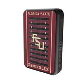 Florida State University Seminoles Athletic Wordmark Field Wireless Mag Power Bank