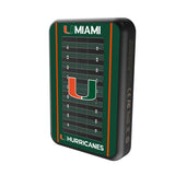 University of Miami Hurricanes Field Wireless Mag Power Bank