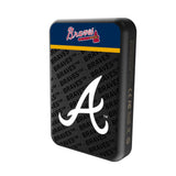 Atlanta Braves Endzone Plus Wireless Mag Power Bank