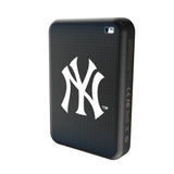 New York Yankees Linen Wireless Mag Power Bank