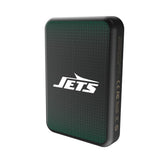 New York Jets Linen Wireless Mag Power Bank