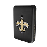 New Orleans Saints Linen Wireless Mag Power Bank