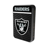 Las Vegas Raiders Endzone Plus Wireless Mag Power Bank