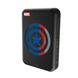 Marvel Avengers Captain America Sigil Wireless Mag Power Bank