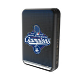 LA Dodgers 2025 MLB World Series Wireless Mag Power Bank