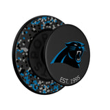 Carolina Panthers Confetti PopSockets Magnetic Phone Grip and Stand