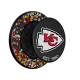 Kansas City Chiefs Confetti PopSockets Magnetic Phone Grip and Stand