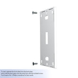 University of Kansas Jayhawks Stripe Hidden-Screw Light Switch Plate