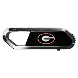 University of Georgia Bulldogs Solid USB 64GB Clip Style Flash Drive