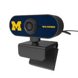 University of Michigan Wolverines Solid Webcam-1