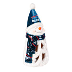 Buffalo Bills Statue 8 Inch LED Snowman