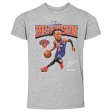 Jalen Brunson New York Knicks Caricature WHT