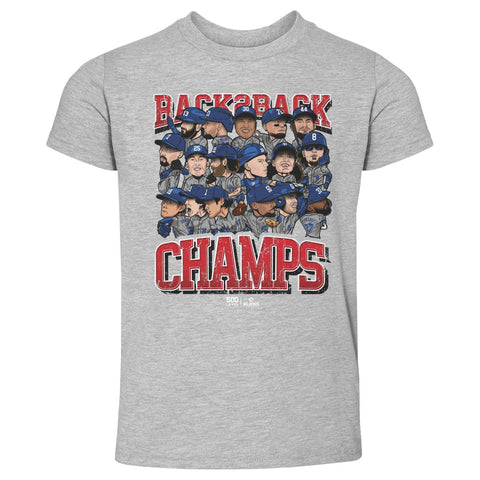 Los Angeles D Baseball Back 2 Back Champs 2025 WHT