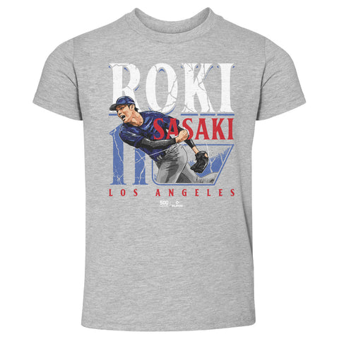 Roki Sasaki Los Angeles D Player Name WHT