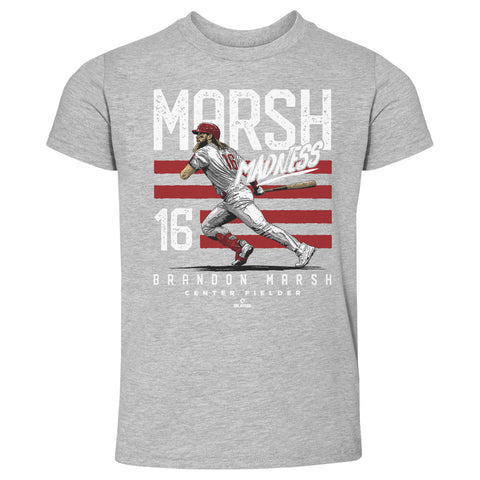 Brandon Marsh Philadelphia Marsh Madness Stripes WHT
