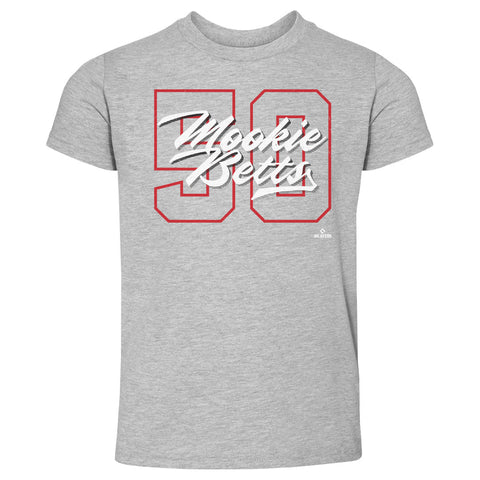 Mookie Betts Los Angeles D Number Script WHT