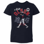 Matt Olson Atlanta 50 Homers WHT