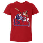 Kyle Schwarber Philadelphia Graffiti WHT