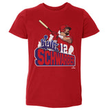 Kyle Schwarber Philadelphia Graffiti WHT