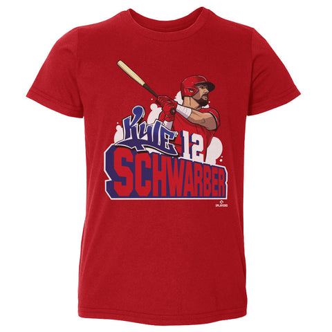 Kyle Schwarber Philadelphia Graffiti WHT