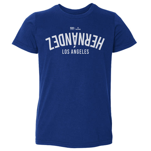 Enrique Hernandez Los Angeles D Invert WHT