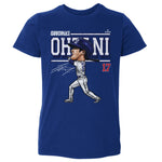 Shohei Ohtani Los Angeles D Cartoon WHT