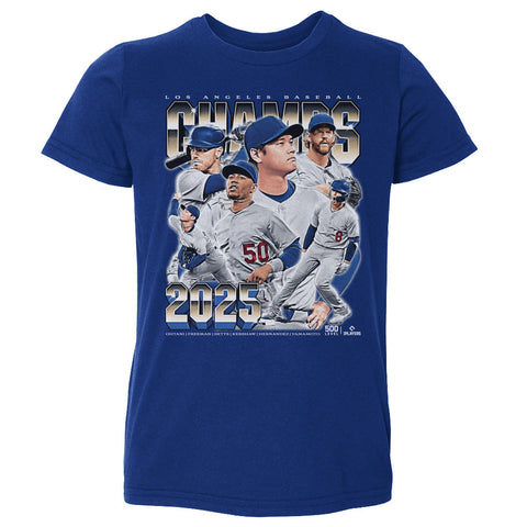 Los Angeles D Baseball 2025 Champs Vintage WHT