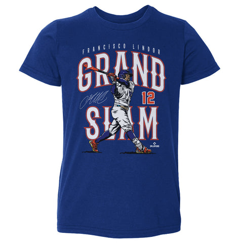 Francisco Lindor New York M Grand Slam WHT