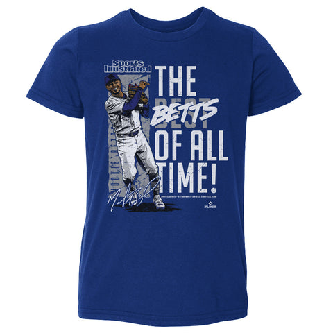 Mookie Betts Sports Illustrated & Los Angeles D Betts Of All Time WHT