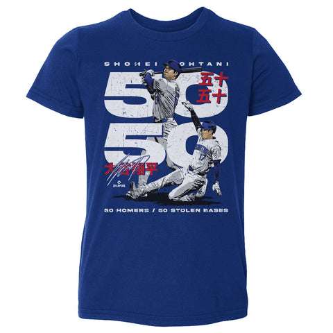 Shohei Ohtani Los Angeles D 50-50 Club Japanese WHT