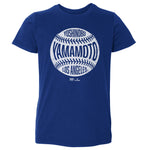 Yoshinobu Yamamoto Los Angeles D Vintage Baseball WHT