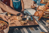 Tennessee Titans - Delio Acacia Cheese Cutting Board & Tools Set