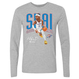 Shai Gilgeous-Alexander Oklahoma City Thunder Caricature WHT