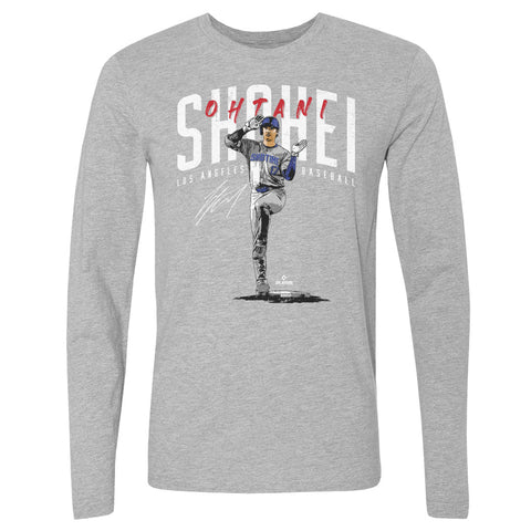 Shohei Ohtani Los Angeles D Base Pose WHT