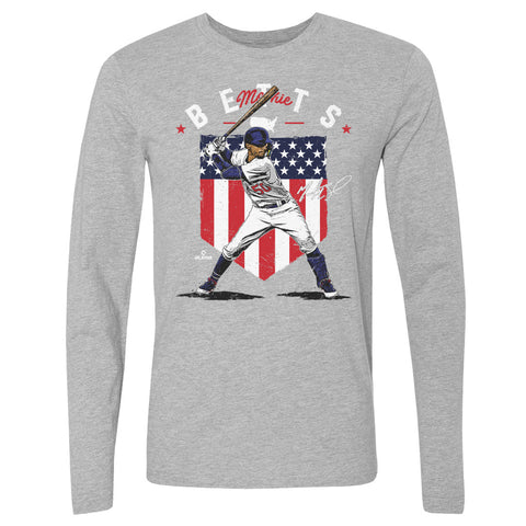 Mookie Betts Los Angeles D Country Flag WHT