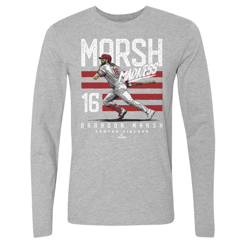 Brandon Marsh Philadelphia Marsh Madness Stripes WHT