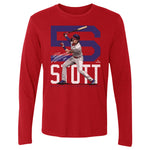 Bryson Stott Philadelphia Bold Number WHT