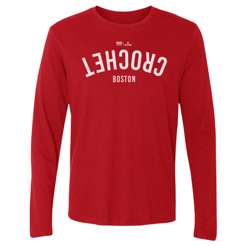 Garrett Crochet Boston Invert WHT