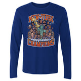 New York Knicks NBA Finals 2026 Champions Caricature WHT