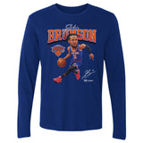 Jalen Brunson New York Knicks Caricature WHT