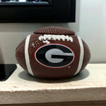 Georgia Bulldogs Ceramic Football Candle