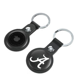 University of Alabama Crimson Tide Script A Insignia Black Airtag Holder 2-Pack