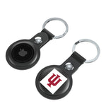 Indiana University Hoosiers Insignia Black Airtag Holder 2-Pack