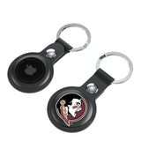 Florida State University Seminoles Insignia Black Airtag Holder 2-Pack