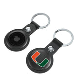 University of Miami Hurricanes Insignia Black Airtag Holder 2-Pack