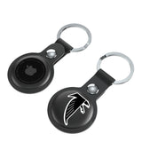 Atlanta Falcons Classic  Insignia Black Airtag Holder 2-Pack