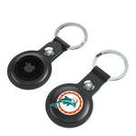 Miami Dolphins 1966-1973 Historic Collection Insignia Black Airtag Holder 2-Pack